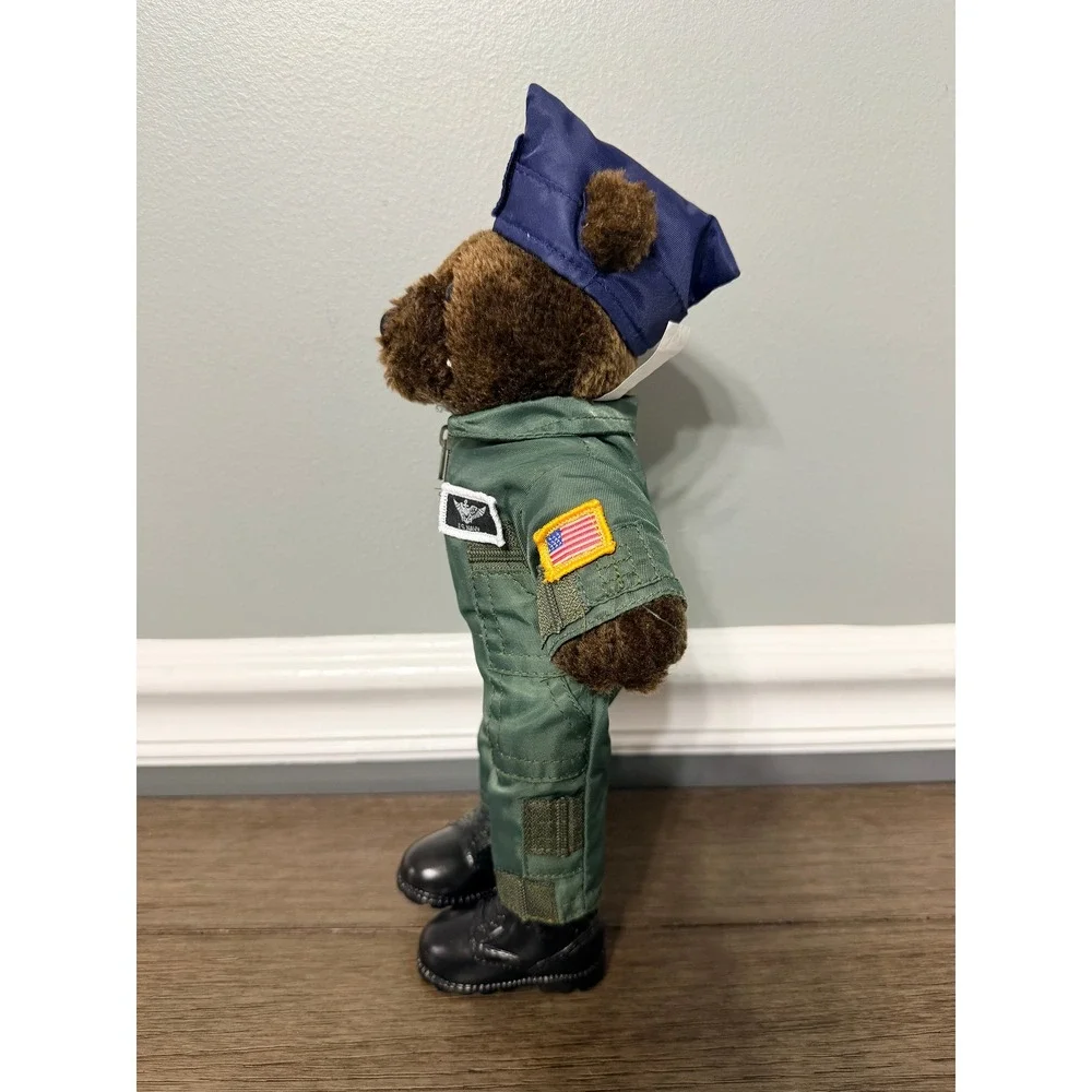 Vintage 1989 Bear Forces of America United States Air‎ Force Teddy Bear Plush